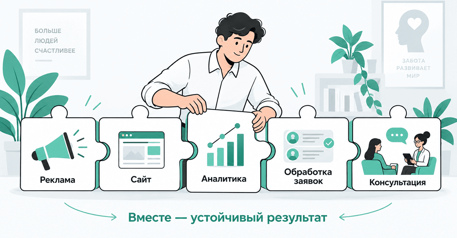 Реклама психологического центра